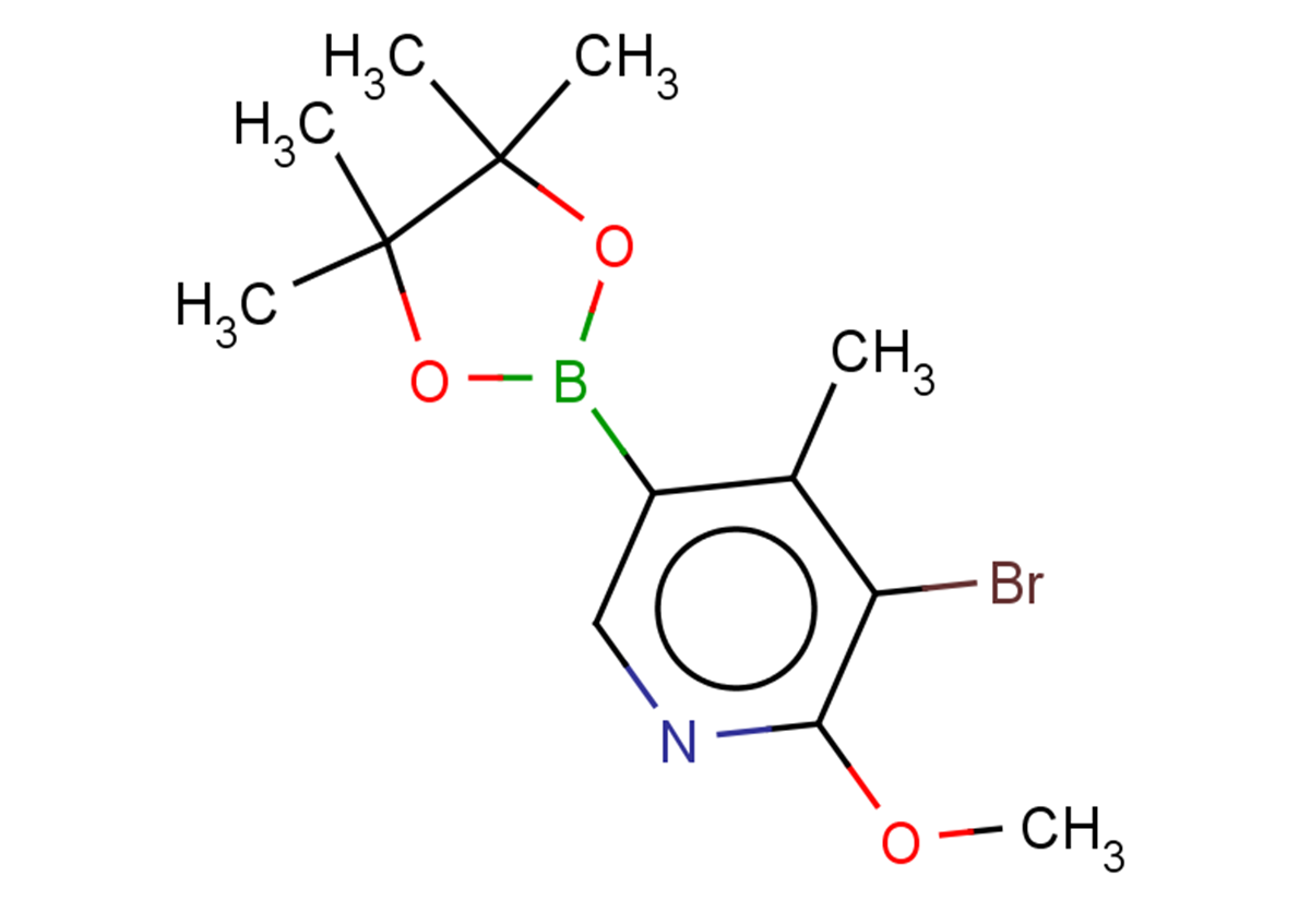 3-bromo-2-methoxy-4-methyl-5-(4,4,5,5-tetramethyl-1,3,2-dioxaborolan-2-yl)pyridine