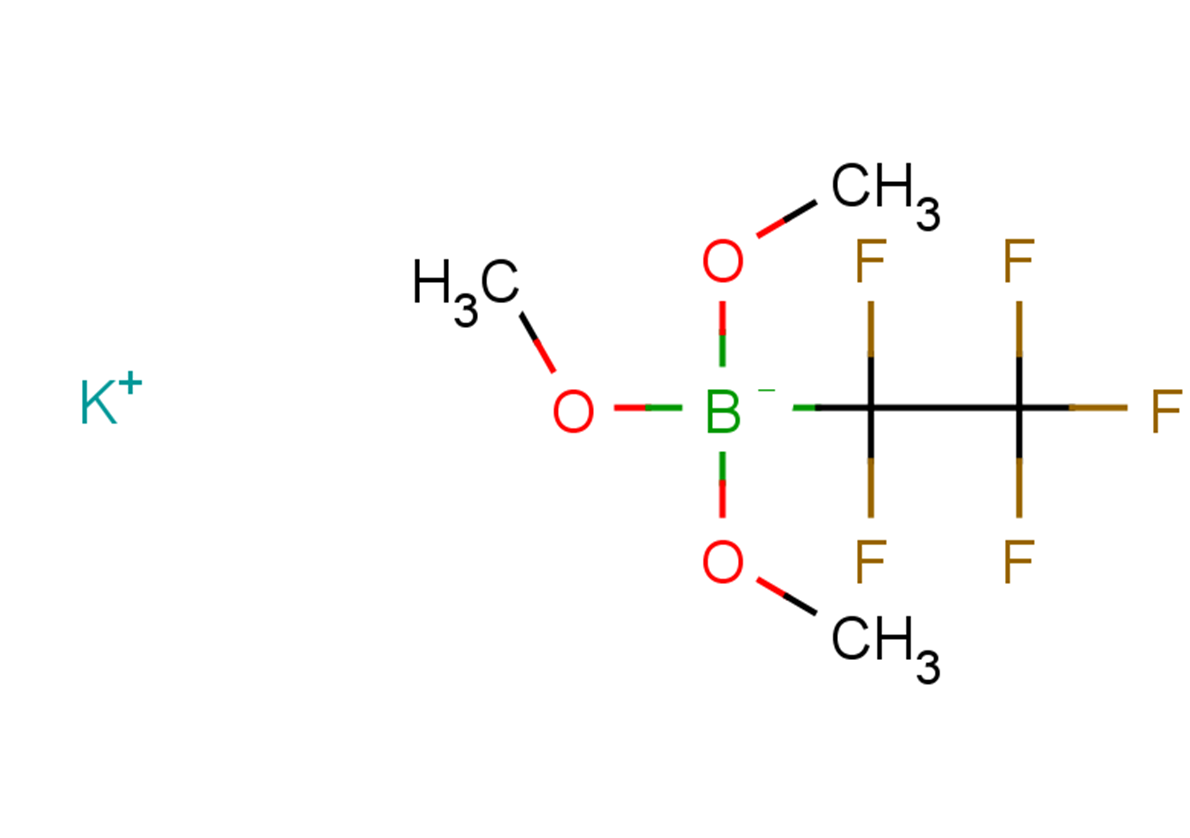 potassium trimethoxy(pentafluoroethyl)boranuide