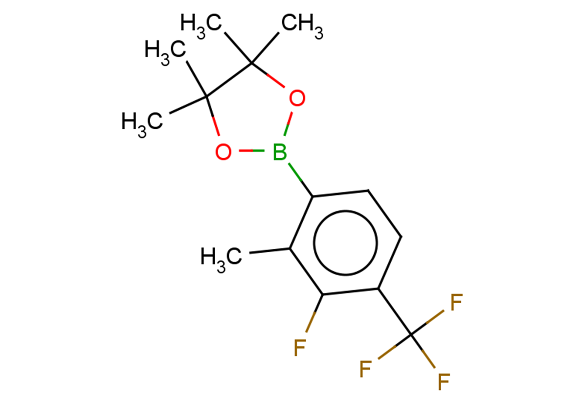 2-[3-fluoro-2-methyl-4-(trifluoromethyl)phenyl]-4,4,5,5-tetramethyl-1,3,2-dioxaborolane