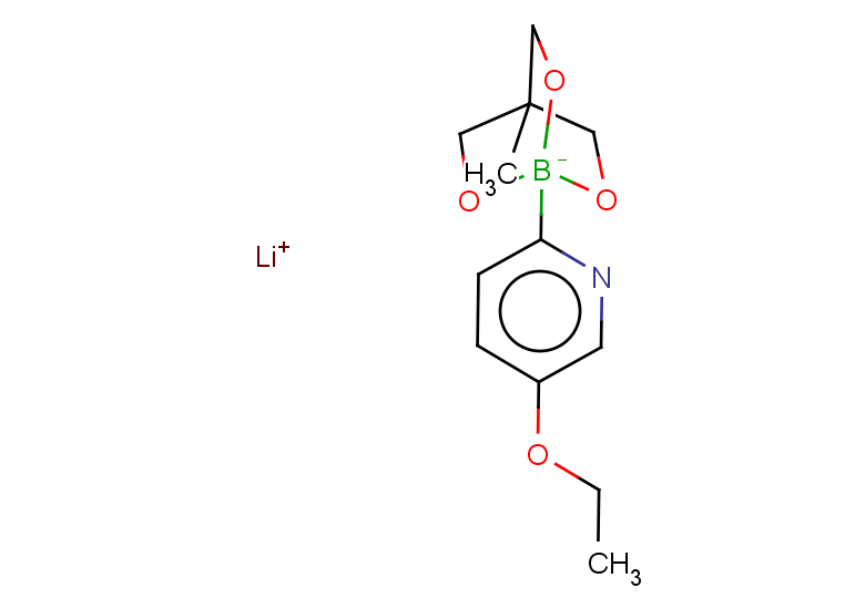 lithium(1+) ion 1-(5-ethoxypyridin-2-yl)-4-methyl-2,6,7-trioxa-1-borabicyclo[2.2.2]octan-1-uide