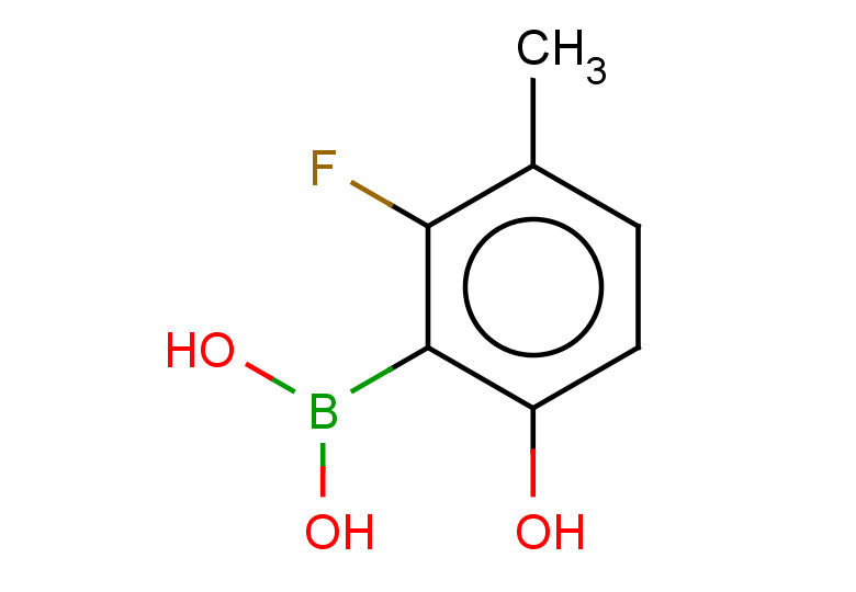 (2-fluoro-6-hydroxy-3-methylphenyl)boronic acid