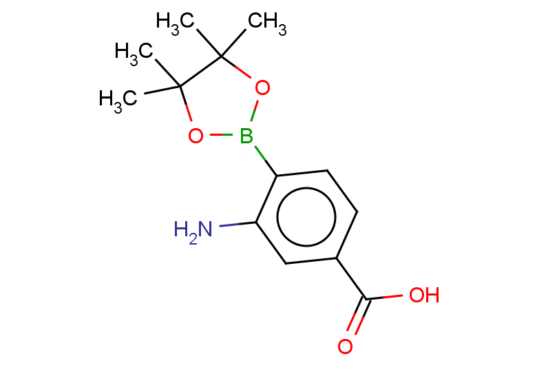 3-amino-4-(tetramethyl-1,3,2-dioxaborolan-2-yl)benzoic acid