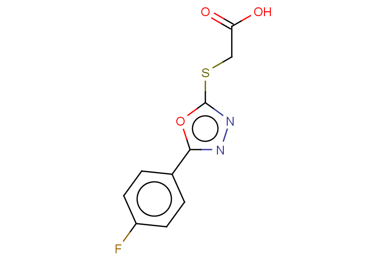 2-{[5-(4-fluorophenyl)-1,3,4-oxadiazol-2-yl]sulfanyl}acetic acid