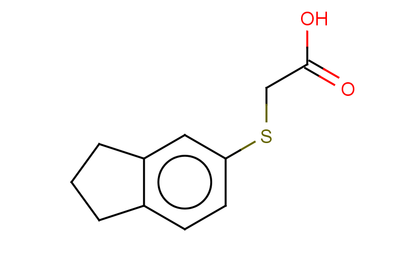 2-(2,3-dihydro-1H-inden-5-ylsulfanyl)acetic acid