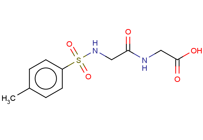 2-[2-(4-methylbenzenesulfonamido)acetamido]acetic acid