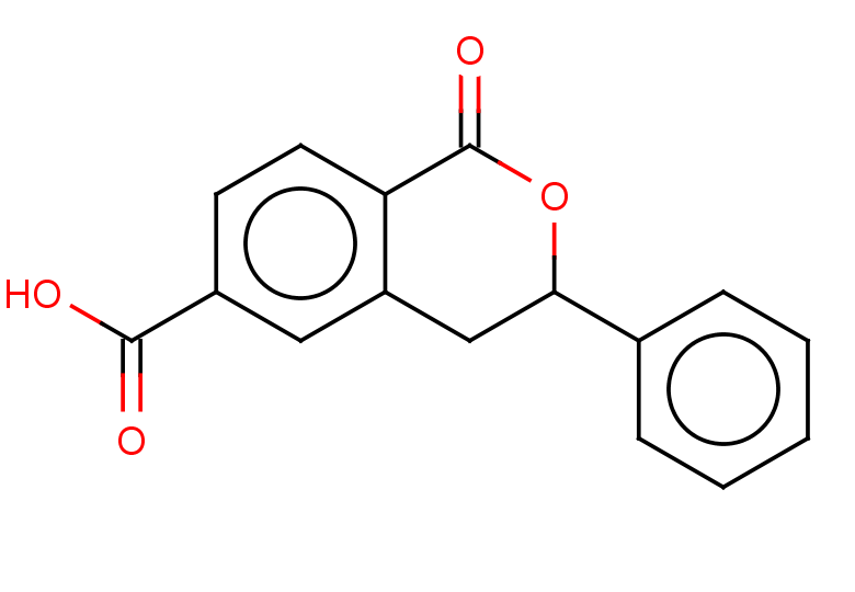 1-oxo-3-phenyl-3,4-dihydro-1H-2-benzopyran-6-carboxylic acid