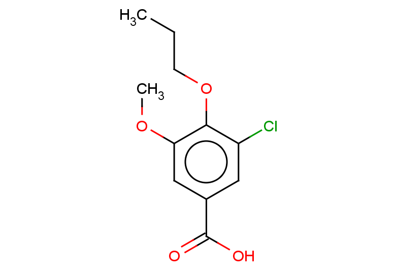 3-chloro-5-methoxy-4-propoxybenzoic acid