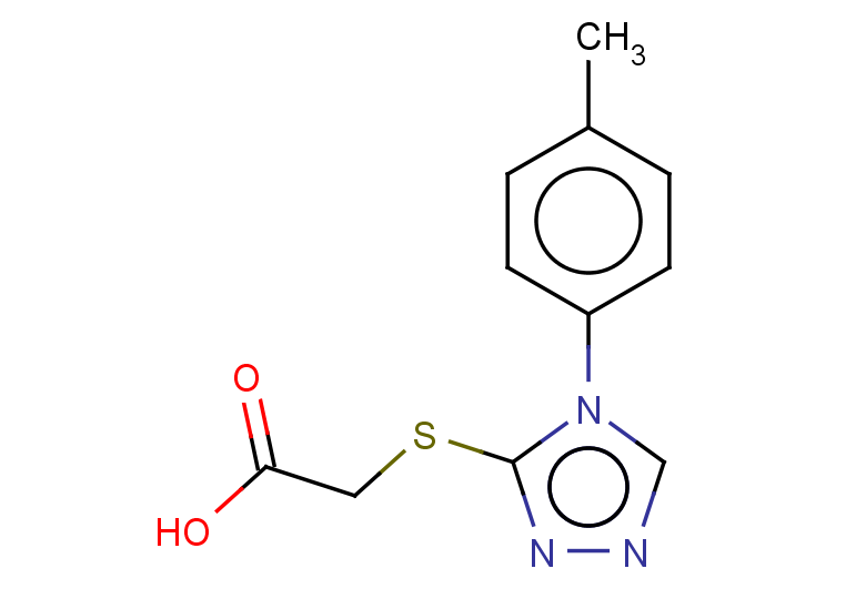 2-{[4-(4-methylphenyl)-4H-1,2,4-triazol-3-yl]sulfanyl}acetic acid