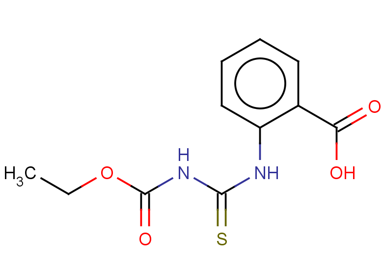 2-({[(ethoxycarbonyl)amino]methanethioyl}amino)benzoic acid