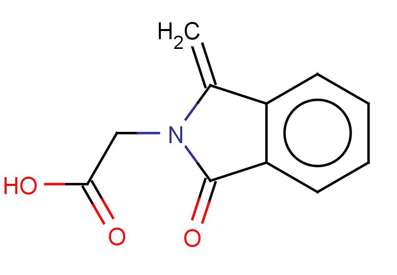 2-(1-methylidene-3-oxo-2,3-dihydro-1H-isoindol-2-yl)acetic acid