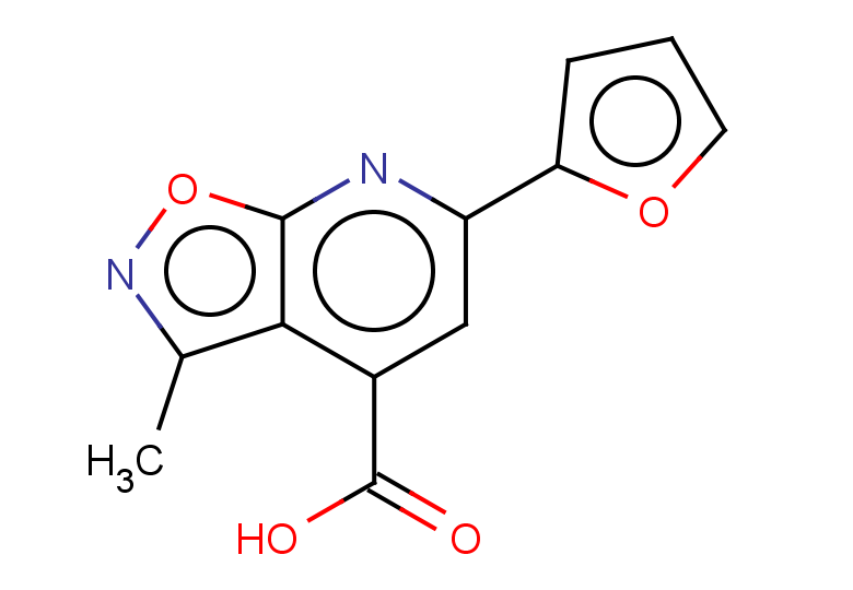 6-(furan-2-yl)-3-methyl-[1,2]oxazolo[5,4-b]pyridine-4-carboxylic acid