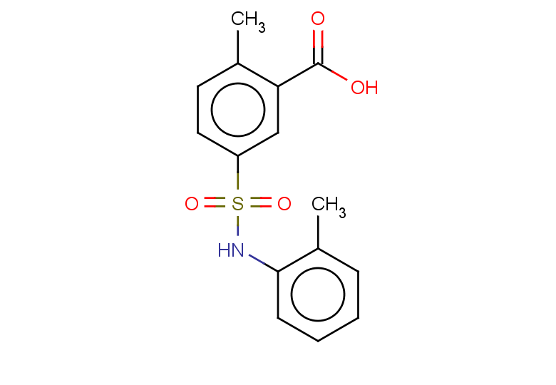 2-methyl-5-[(2-methylphenyl)sulfamoyl]benzoic acid