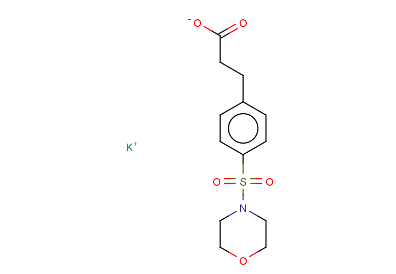 potassium 3-[4-(morpholine-4-sulfonyl)phenyl]propanoate