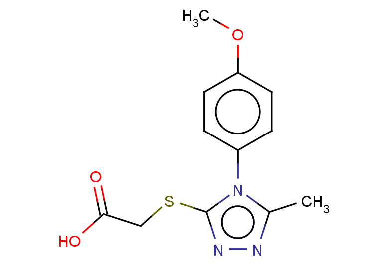 2-{[4-(4-methoxyphenyl)-5-methyl-4H-1,2,4-triazol-3-yl]sulfanyl}acetic acid