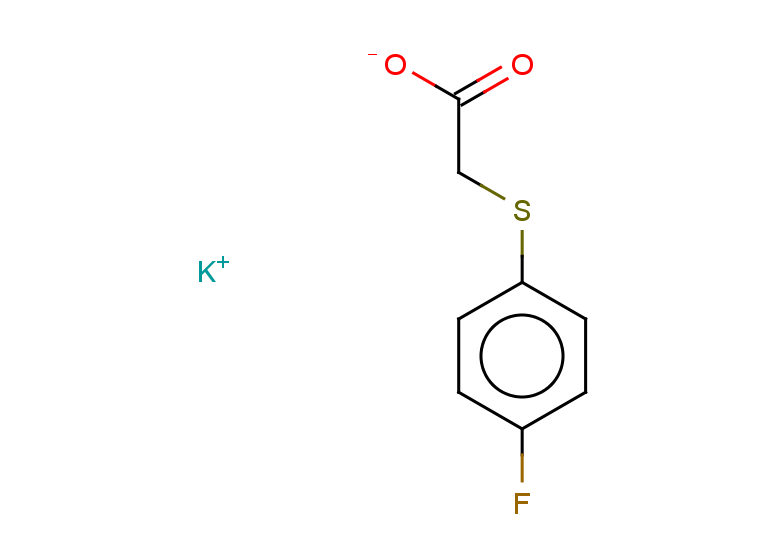potassium 2-[(4-fluorophenyl)sulfanyl]acetate