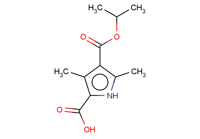 3,5-dimethyl-4-[(propan-2-yloxy)carbonyl]-1H-pyrrole-2-carboxylic acid
