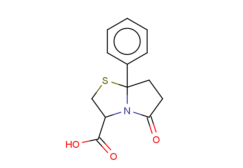 5-oxo-7a-phenyl-hexahydropyrrolo[2,1-b][1,3]thiazole-3-carboxylic acid