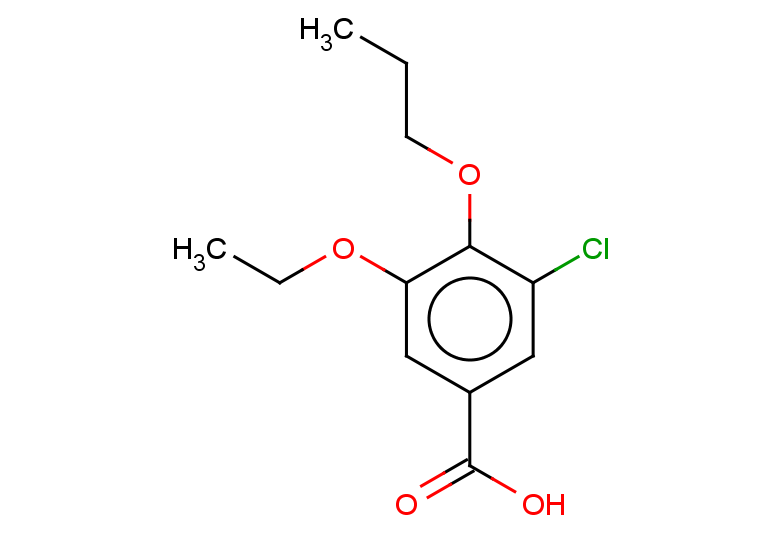 3-chloro-5-ethoxy-4-propoxybenzoic acid