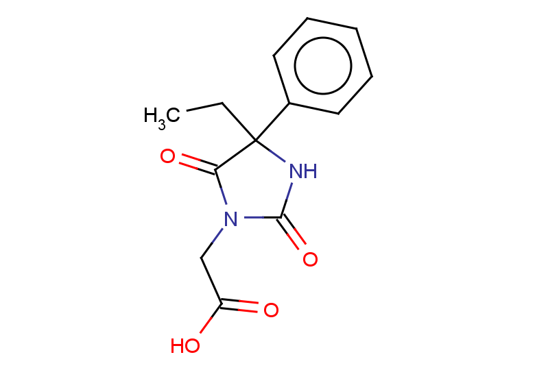 2-(4-ethyl-2,5-dioxo-4-phenylimidazolidin-1-yl)acetic acid