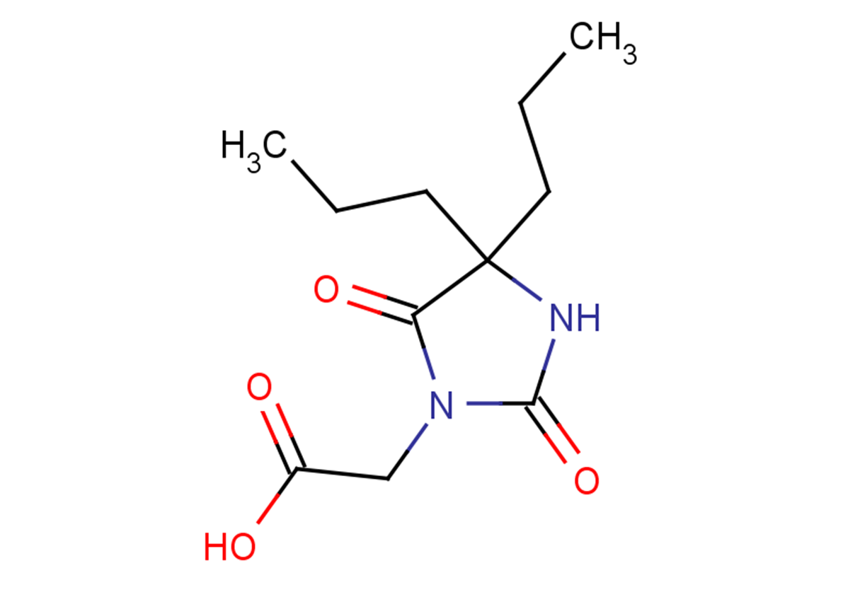 2-(2,5-dioxo-4,4-dipropylimidazolidin-1-yl)acetic acid