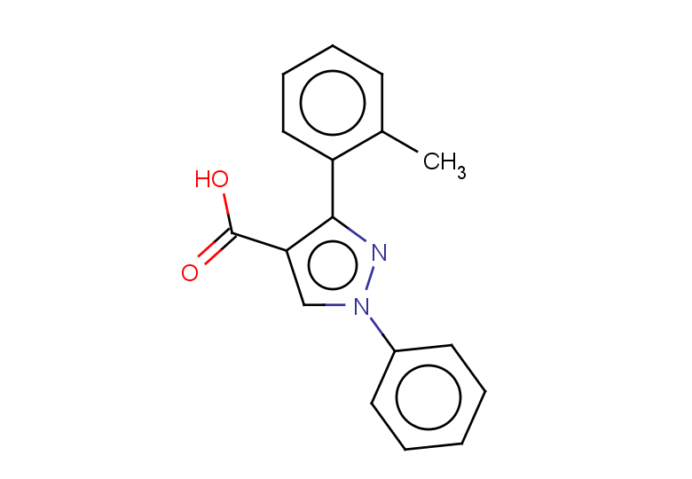 3-(2-methylphenyl)-1-phenyl-1H-pyrazole-4-carboxylic acid
