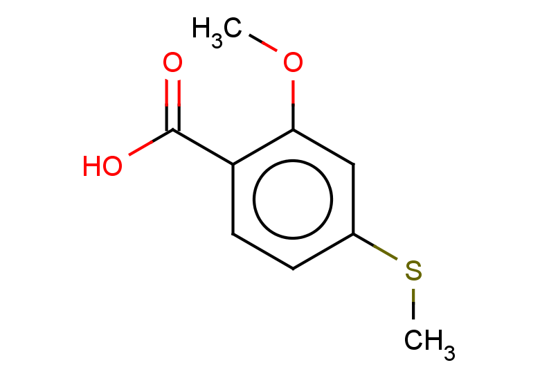 2-methoxy-4-(methylsulfanyl)benzoic acid