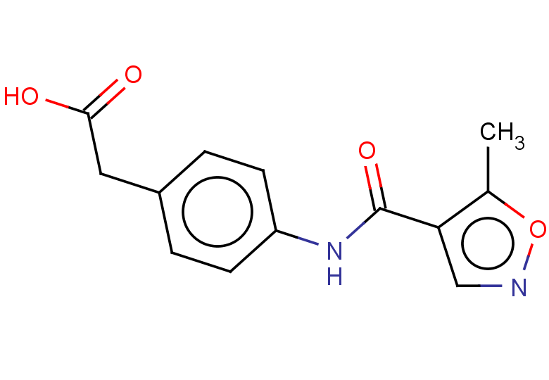 2-[4-(5-methyl-1,2-oxazole-4-amido)phenyl]acetic acid