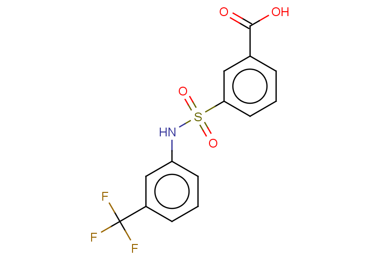 3-{[3-(trifluoromethyl)phenyl]sulfamoyl}benzoic acid