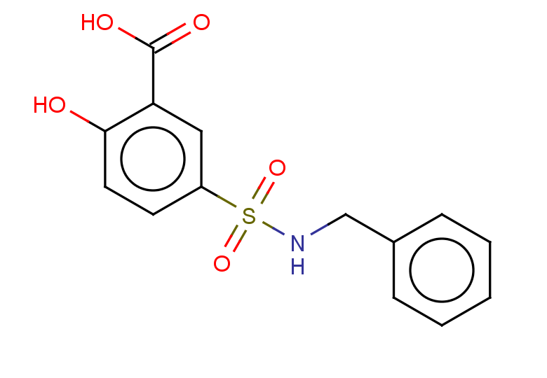 5-(benzylsulfamoyl)-2-hydroxybenzoic acid