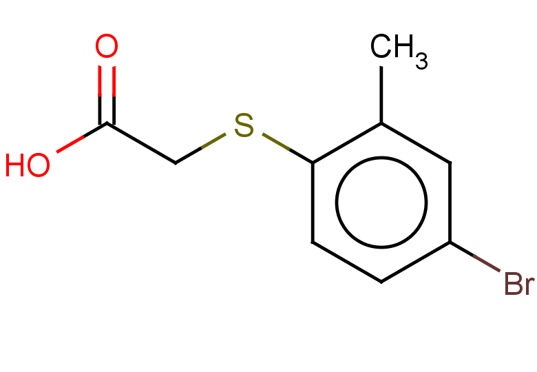 2-[(4-bromo-2-methylphenyl)sulfanyl]acetic acid