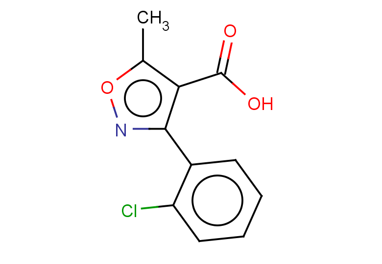 3-(2-chlorophenyl)-5-methyl-1,2-oxazole-4-carboxylic acid