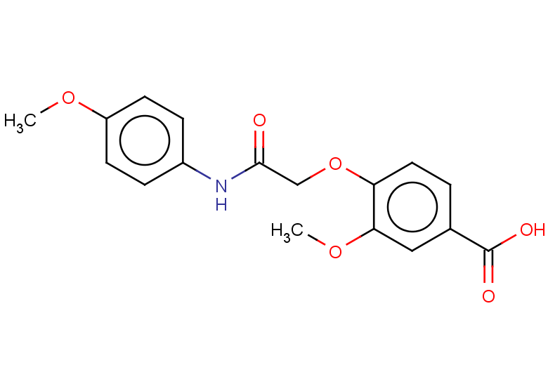 3-methoxy-4-{[(4-methoxyphenyl)carbamoyl]methoxy}benzoic acid