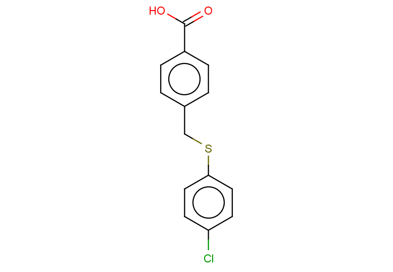 4-{[(4-chlorophenyl)sulfanyl]methyl}benzoic acid