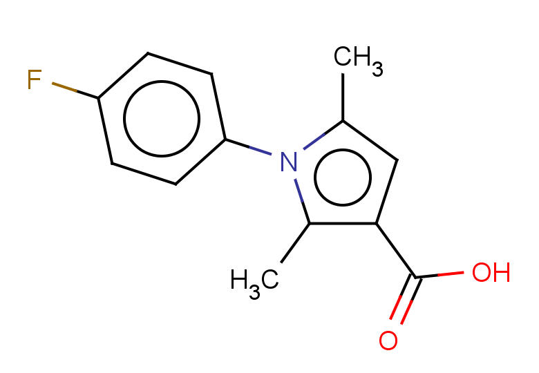 1-(4-fluorophenyl)-2,5-dimethyl-1H-pyrrole-3-carboxylic acid