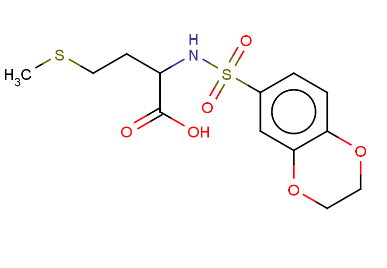 2-(2,3-dihydro-1,4-benzodioxine-6-sulfonamido)-4-(methylsulfanyl)butanoic acid