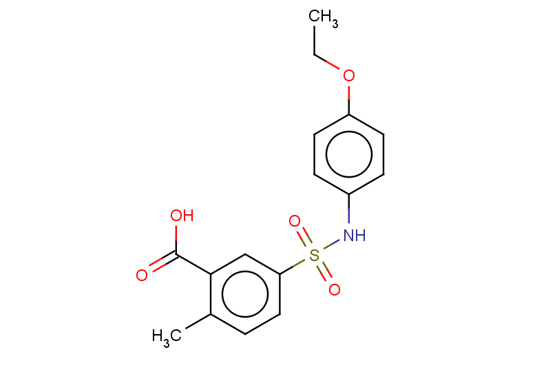 5-[(4-ethoxyphenyl)sulfamoyl]-2-methylbenzoic acid