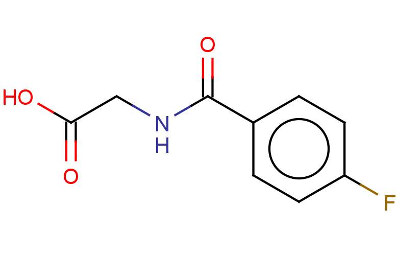 2-[(4-fluorophenyl)formamido]acetic acid
