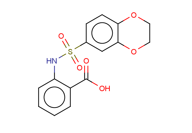 2-(2,3-dihydro-1,4-benzodioxine-6-sulfonamido)benzoic acid