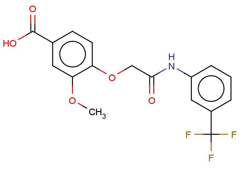 3-methoxy-4-({[3-(trifluoromethyl)phenyl]carbamoyl}methoxy)benzoic acid