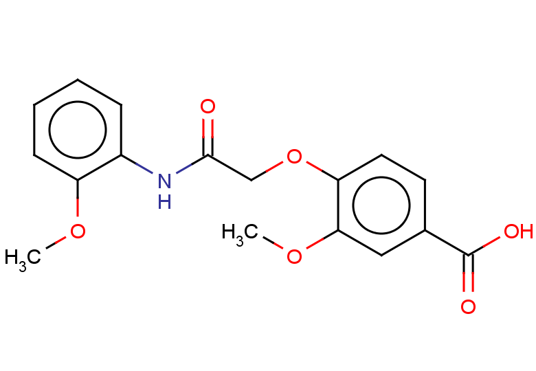 3-methoxy-4-{[(2-methoxyphenyl)carbamoyl]methoxy}benzoic acid