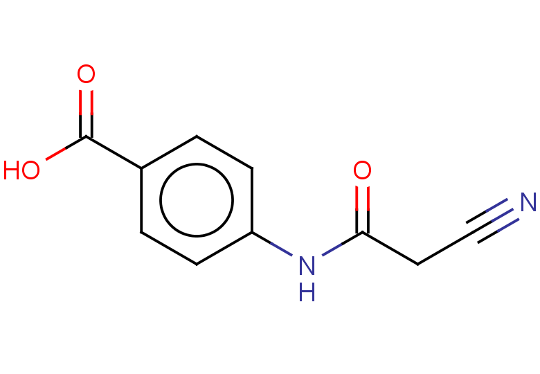4-(2-cyanoacetamido)benzoic acid
