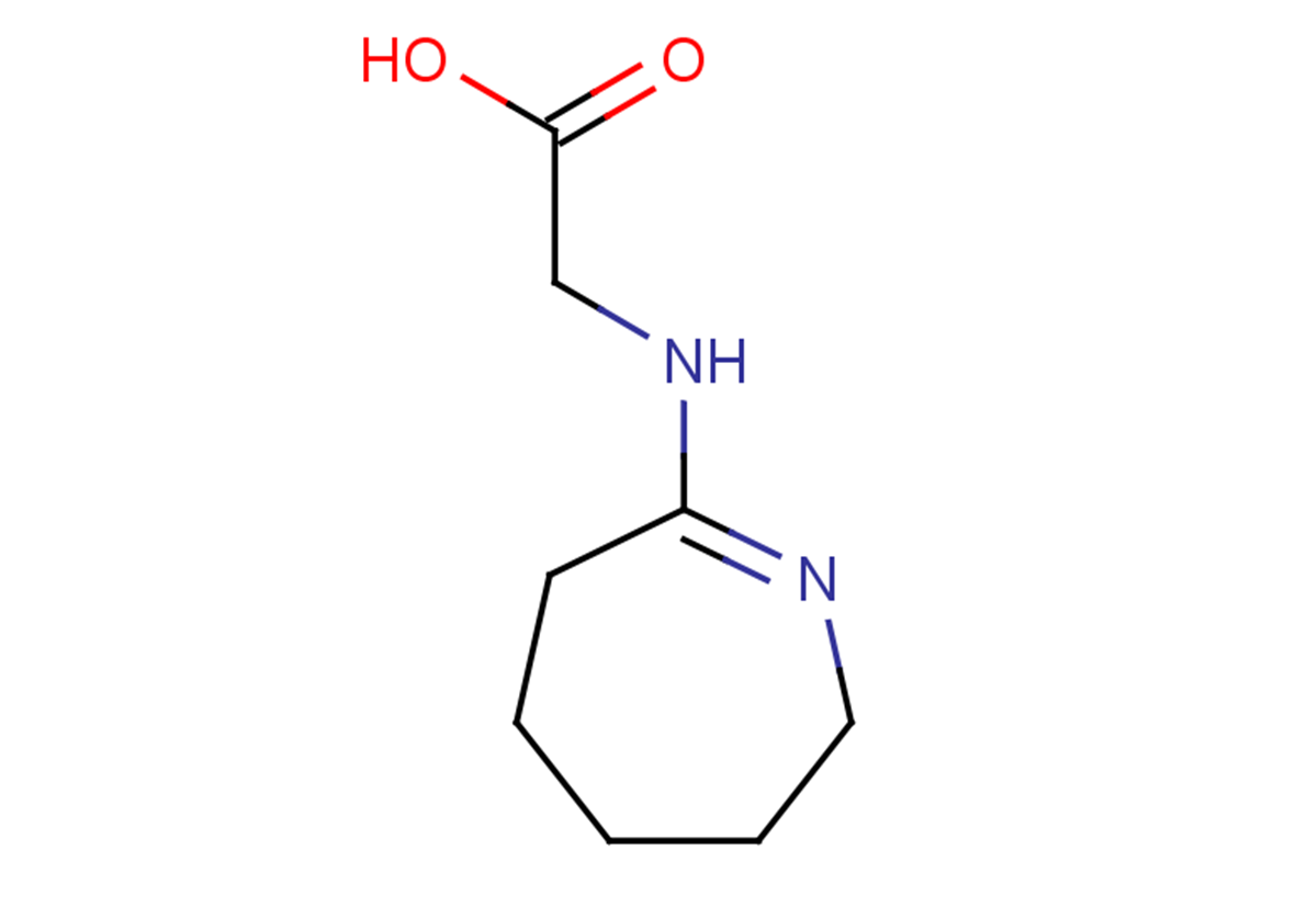 2-[(3,4,5,6-tetrahydro-2H-azepin-7-yl)amino]acetic acid