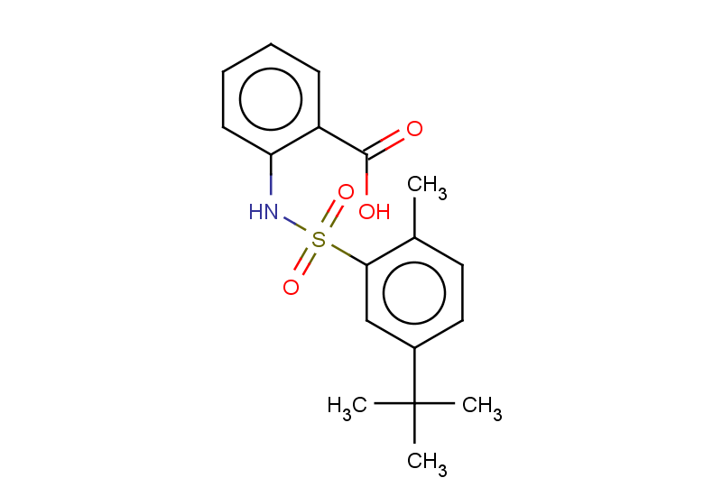 2-(5-tert-butyl-2-methylbenzenesulfonamido)benzoic acid