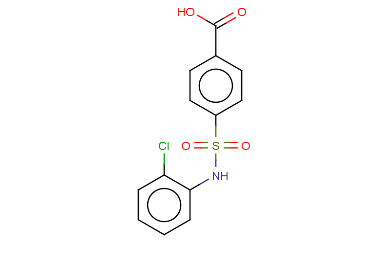 4-[(2-chlorophenyl)sulfamoyl]benzoic acid