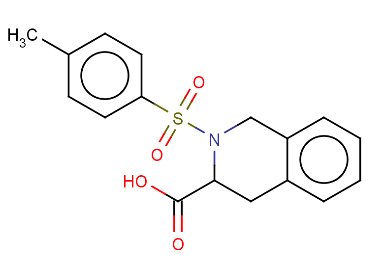 2-(4-methylbenzenesulfonyl)-1,2,3,4-tetrahydroisoquinoline-3-carboxylic acid