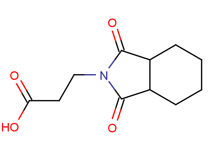 3-(1,3-dioxo-octahydro-1H-isoindol-2-yl)propanoic acid