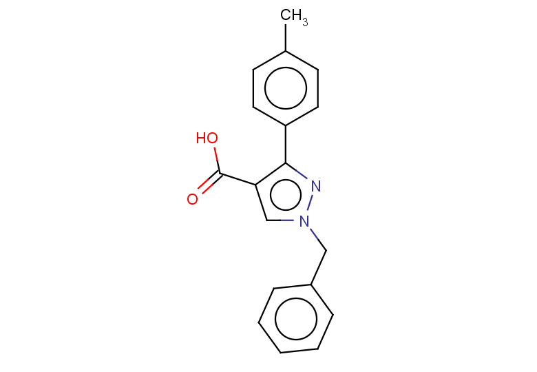 1-benzyl-3-(4-methylphenyl)-1H-pyrazole-4-carboxylic acid