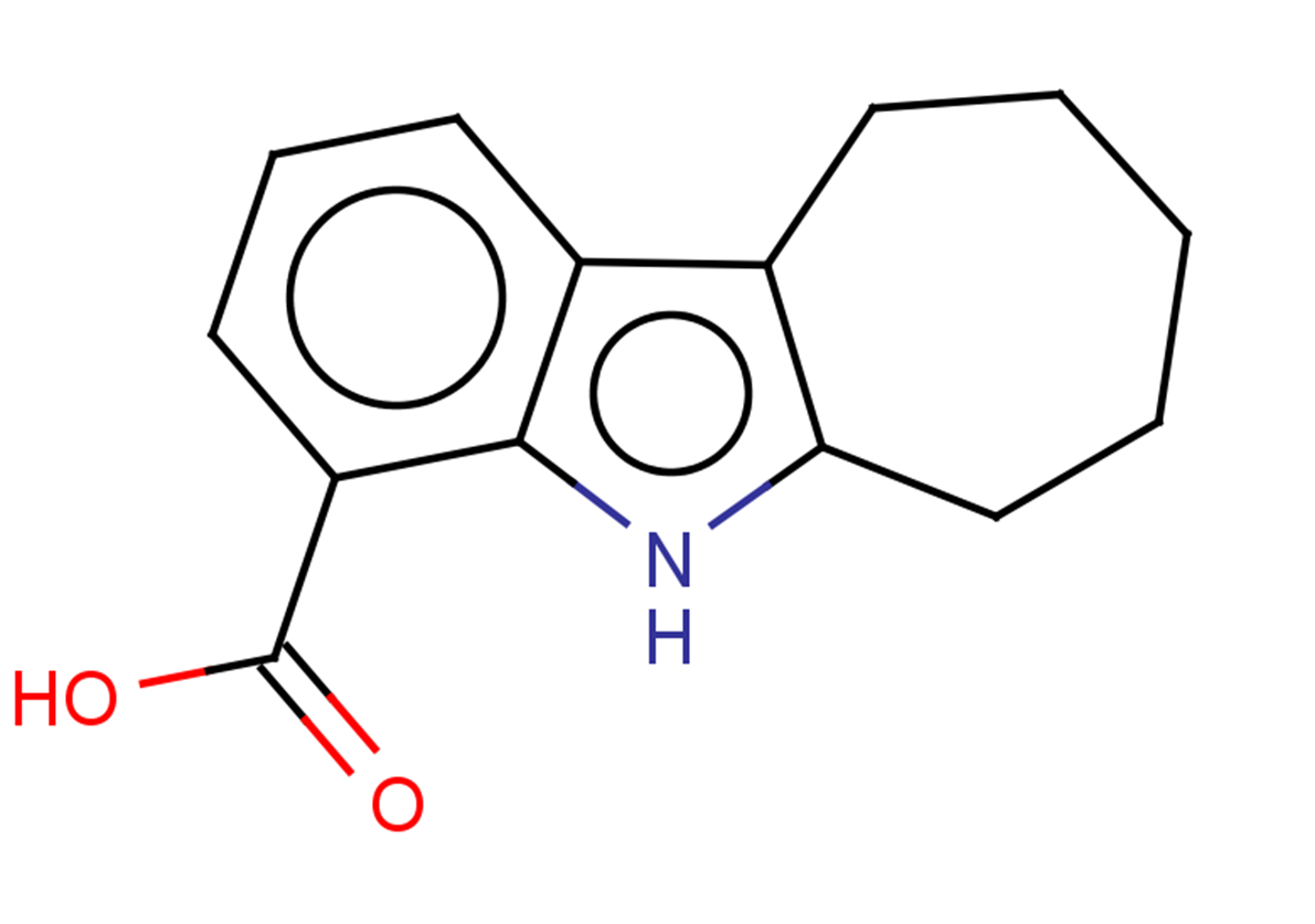 5H,6H,7H,8H,9H,10H-cyclohepta[b]indole-4-carboxylic acid
