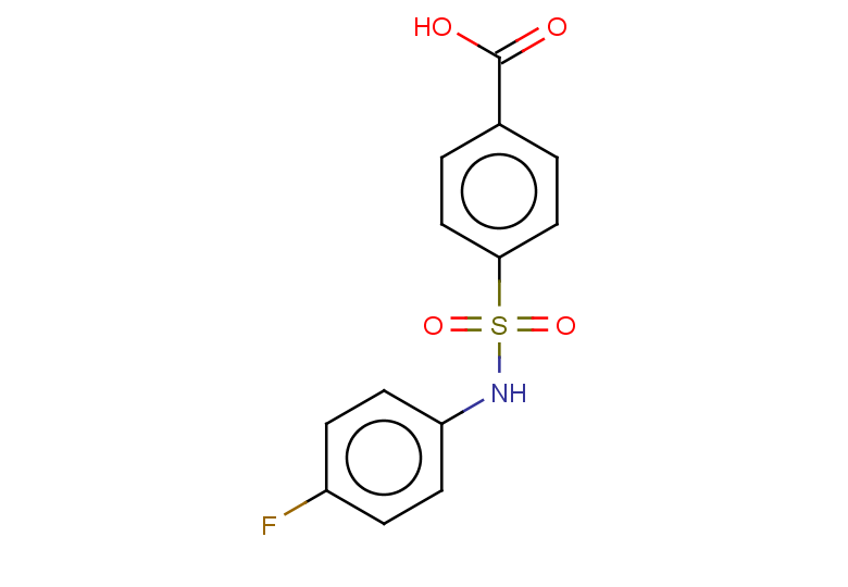 4-[(4-fluorophenyl)sulfamoyl]benzoic acid
