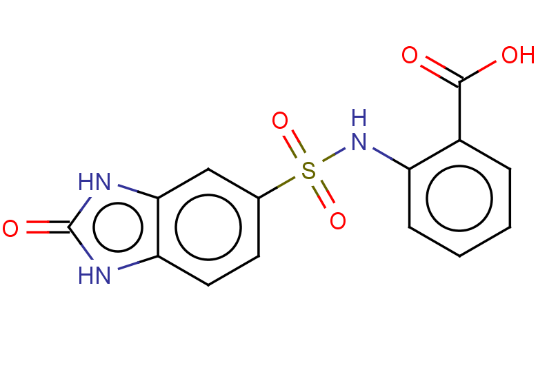 2-(2-oxo-2,3-dihydro-1H-1,3-benzodiazole-5-sulfonamido)benzoic acid